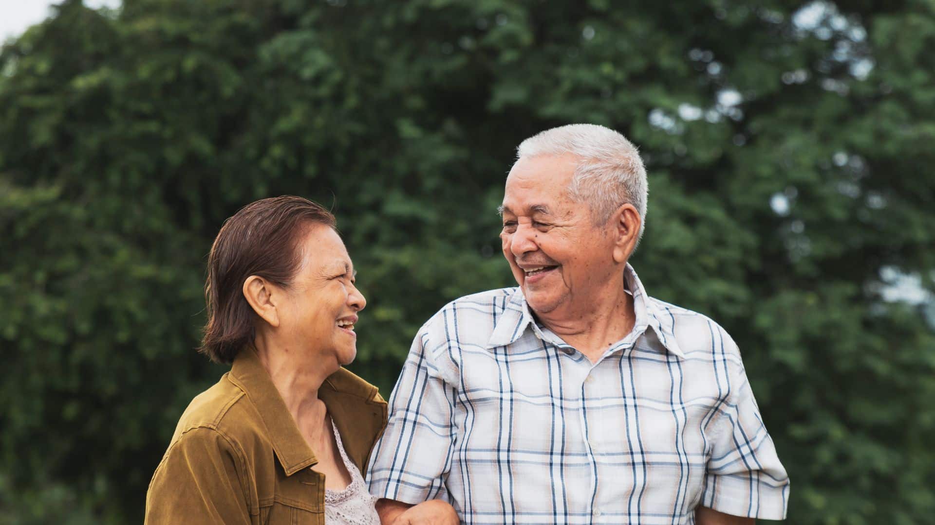 Elderly couple