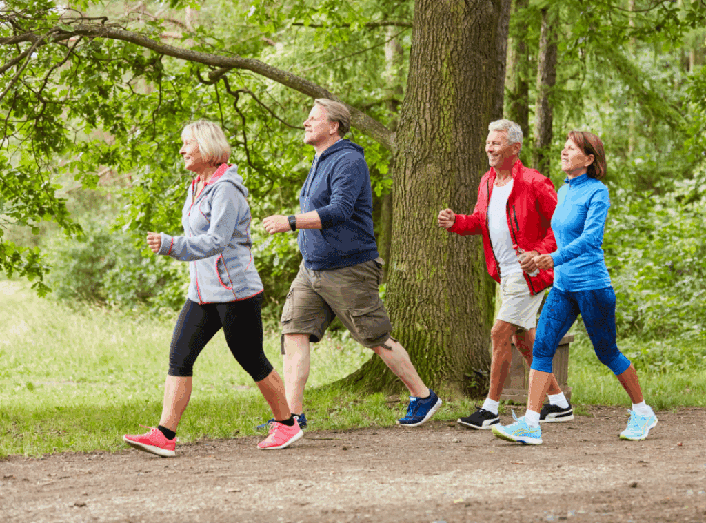 walking exercises for seniors